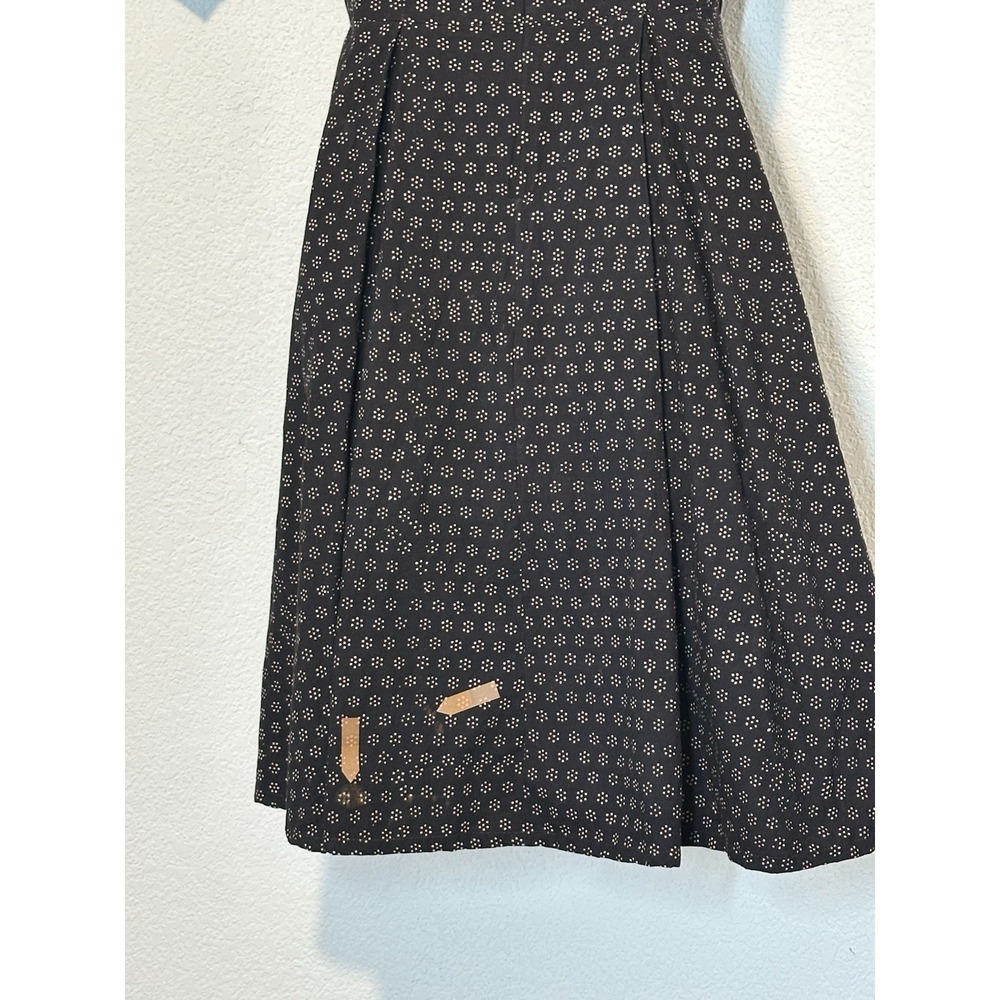 Mata Traders Retro 50s Day Dress Size S Fit and Flare Fair Trade Artisan Made - Picture 8 of 8